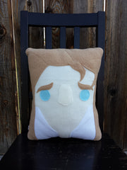 Double sided Prince/Beast pillow and Belle set