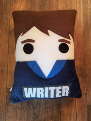 Castle, Nathan Fillion, pillow, plush, cushion