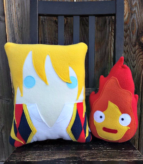 Calcifer stuffed animal shop