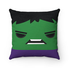 Superhero, Hulk, Faux Suede Square Pillow