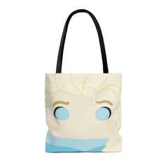 Elsa tote, tote bag, book bag, halloween tote, kids,