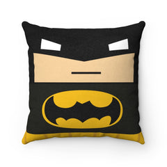 Superhero pillow, Faux Suede Square Pillow, throw pillow, cushion, almohada