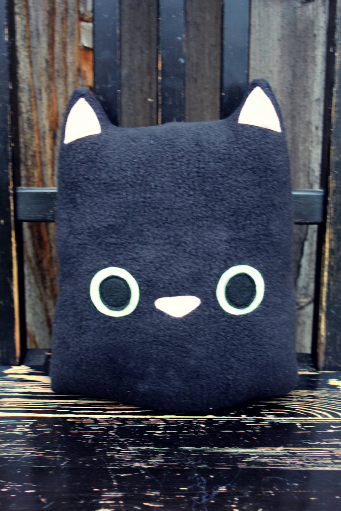black cat plush