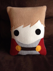 Merlin, Arthur, pillow, plush, cushion, throw pillow, plush