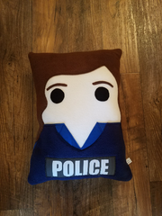 Castle, Nathan Fillion, pillow, plush, cushion