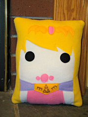 Legend of Zelda, Link, Zelda, pillow, plush, cushion